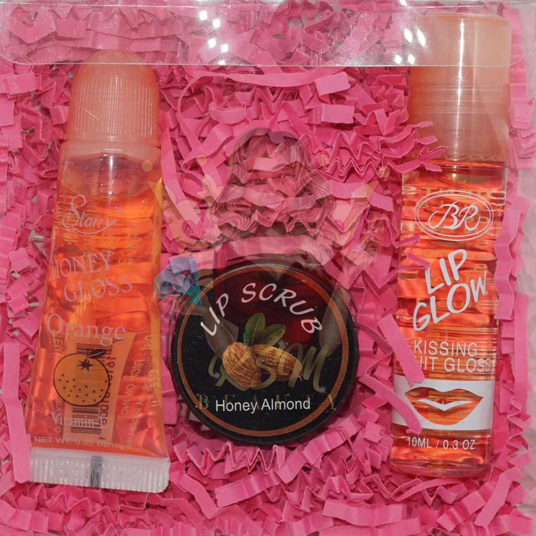 3-pack Orange-Honey Lip Care Bundle
